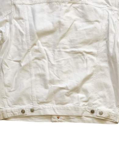 EL CHARRO Nogales White Denim Jacket