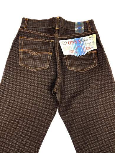 ONYX Check Jeans a scacchi