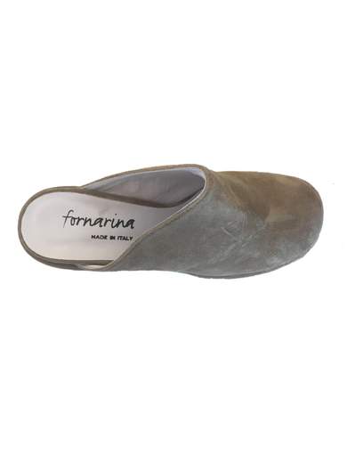 FORNARINA PEF1240-553 sabot in pelle scamosciata
