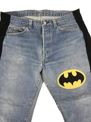 GIGOLÈ RELAB Relab Batman Jeans