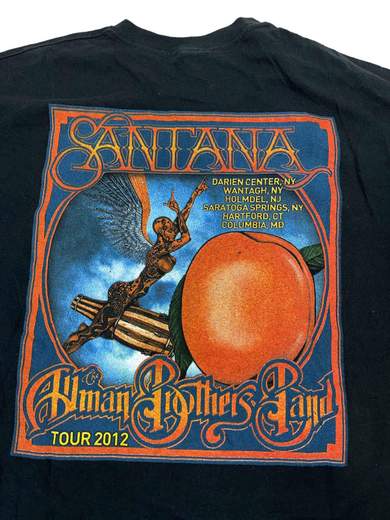 GIGOLÈ ARCHIVE Santana 2012 Tour T-Shirt (usata)