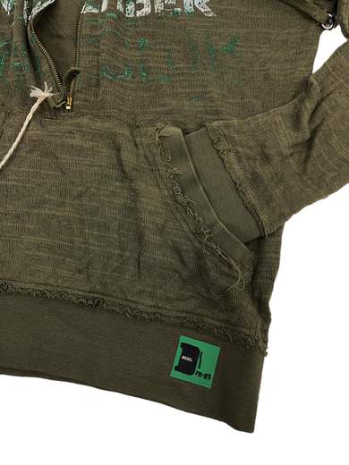 DIESEL Sherinos felpa leggera con cappuccio