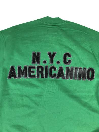 AMERICANINO Silver felpa cardigan