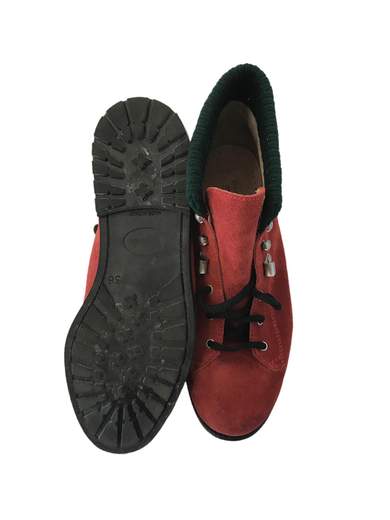 SUDTIROLER TRACHTENSCHUE Südtiroler Trachtenschue 5715 Red Alpine Shoes