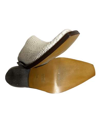 GIGOLÈ ARCHIVE Tex 350 Pitone Sandali a Stivale