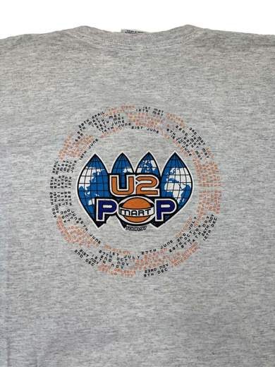 GIGOLÈ ARCHIVE U2 Pop Mart Tour 1997 T-Shirt (usata)