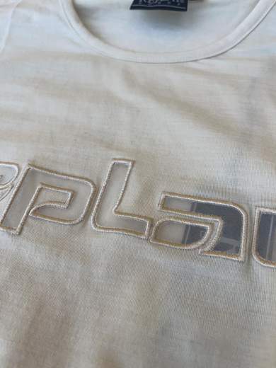 REPLAY W38083 Long Sleeves Tee with Round Neck