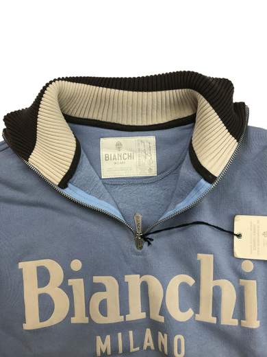 BIANCHI BA0018 Felpa collo a lupetto