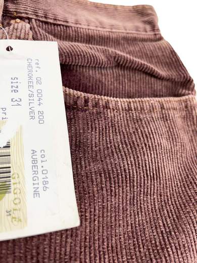 EL CHARRO Cherokee Silver Pantaloni a coste