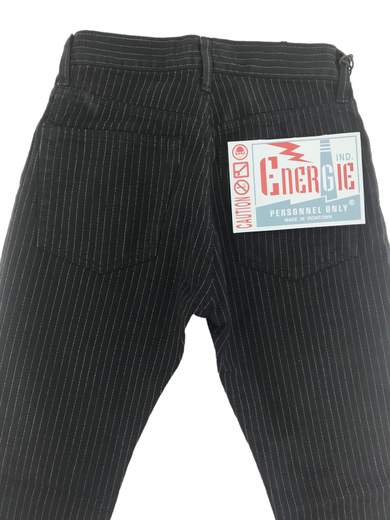 ENERGIE Superfit Overdyed Pinstriped jeans elasticizzato
