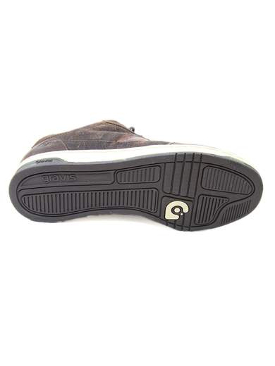GRAVIS Royale Mid Leather Sneakers Chocolate
