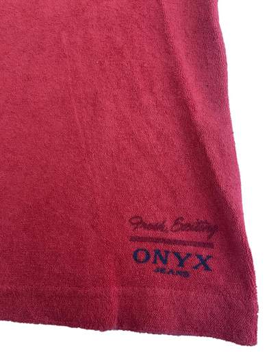 ONYX J7200 T-Shirt a manica lunga effetto spugna con collo a V