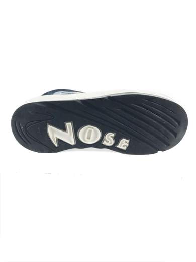 NOSE PEN1096-B Vintage Suede Sneakers Dark Blue/White