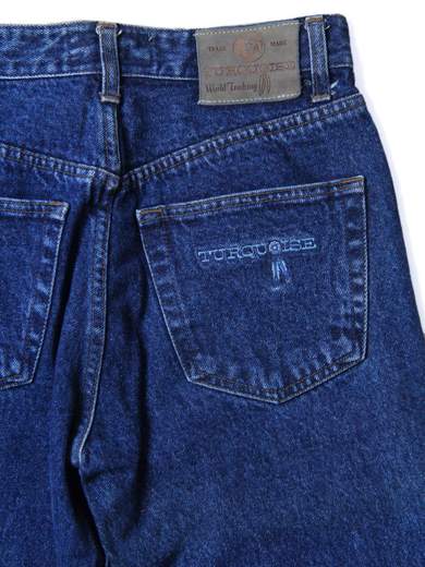 TURQUOISE Mineros Blue Jeans