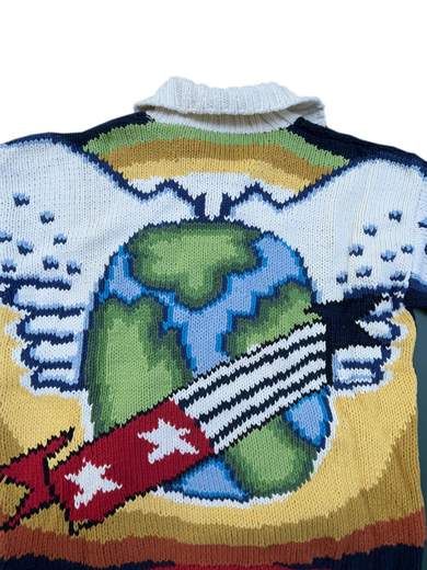 GIGOLÈ ARCHIVE TWE 2RS colorato maglione full zip