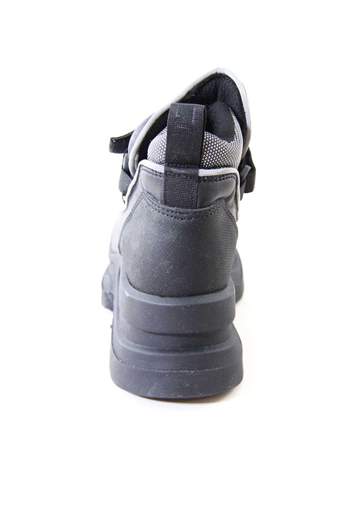 CULT CL1704UZD87 Pol Abuse Darwin Vintage Synthetic Slip-On with Wedge Heel Black