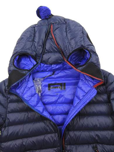 RIDERS ON THE STORM Piumino con cappuccio a chiusura totale