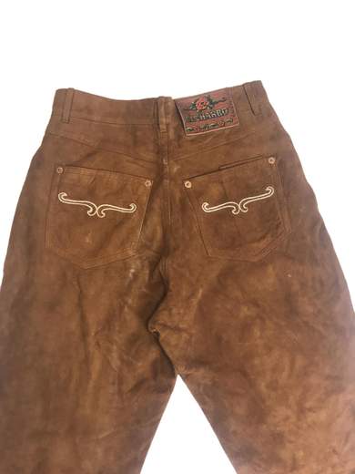 EL CHARRO Cowgirl pantaloni in pelle