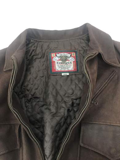 ENERGIE Frog Leather Jacket