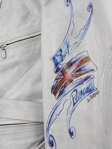 BELSTAFF Brixton Blouson giacca in pelle dipinta