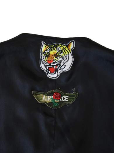 GIGOLÈ RELAB Rock’n’Roll gilet custom con toppe