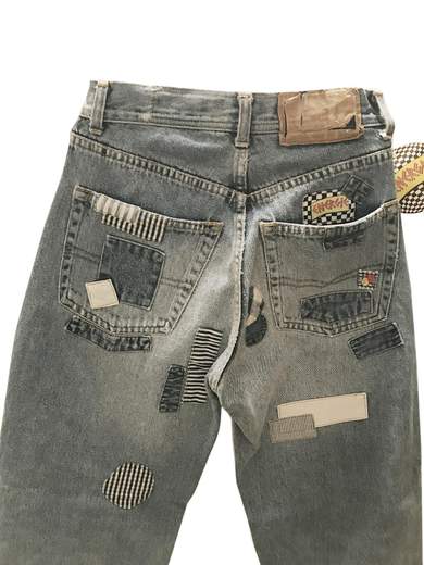 ENERGIE HOLES 3 JEANS PATCHWORK