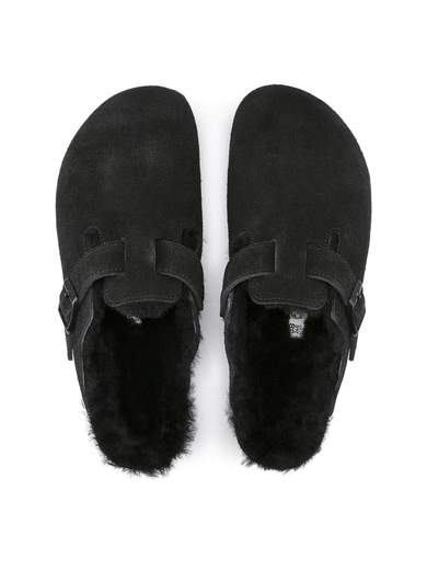 Birkenstock Boston Fur 0259883 zoccoli con pelliccia