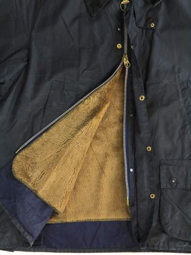 BARBOUR ACRYLIC LINING VINTAGE JACKET