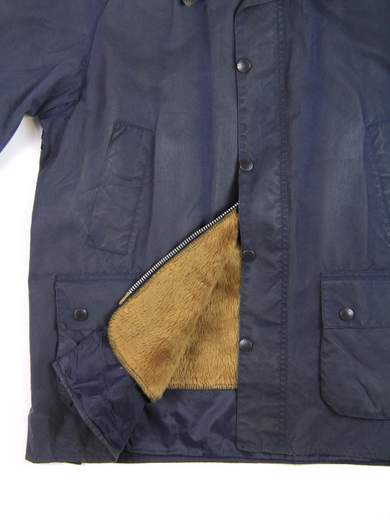 BARBOUR WARM PILE LINING VINTAGE JACKET