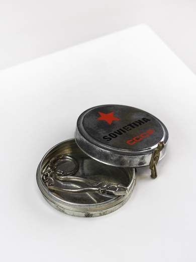 GIGOLÈ ARCHIVE CCCP-KEYCHAIN-T4