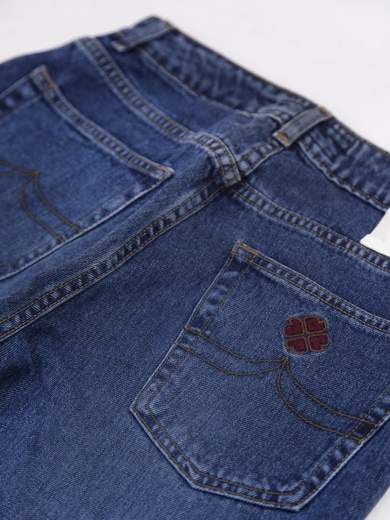 JNCO INDUSTRIES J1004D1 Jeans a zampa con gambe decorate