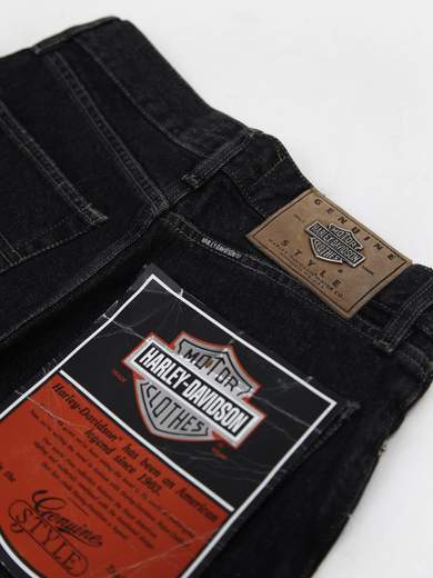 HARLEY DAVIDSON Vintage Black Jeans Boot Cut