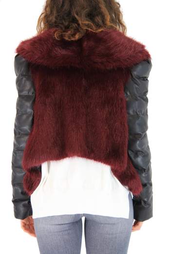 MANGANO Le Corbusier 143 giacca eco-pelle
