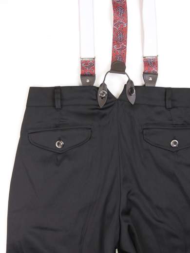 RINOMATA SARTORIA GIGOLE SWING PANT BLK L