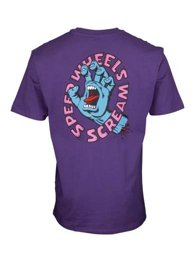 SANTACRUZ SCREAMINGHANDSCREAMT-SHIRT