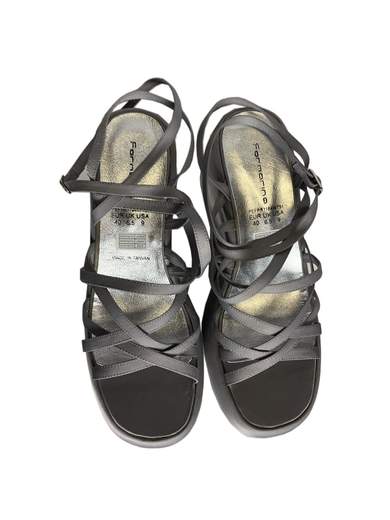 FORNARINA PEFR1184WT Sandali con zeppa