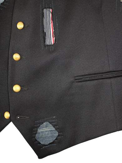 GIGOLÈ RELAB Rock’n’Roll gilet custom con toppe