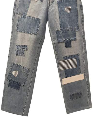 ENERGIE HOLES 3 JEANS PATCHWORK