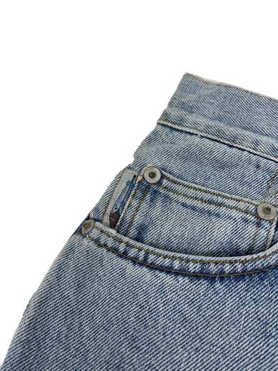 TURQUOISE Feather Jeans