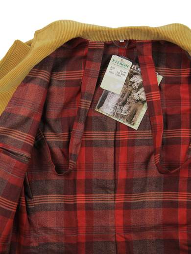 FILSON 2002 Gold giacca di velluto a coste