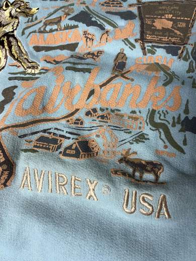 AVIREX LM12F Fairbanks Sweater