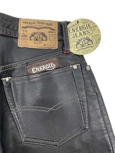 ENERGIE Sturgis pantaloni in eco pelle
