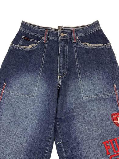 FUBU XCII Jeans Loose Fit Hip-Hop