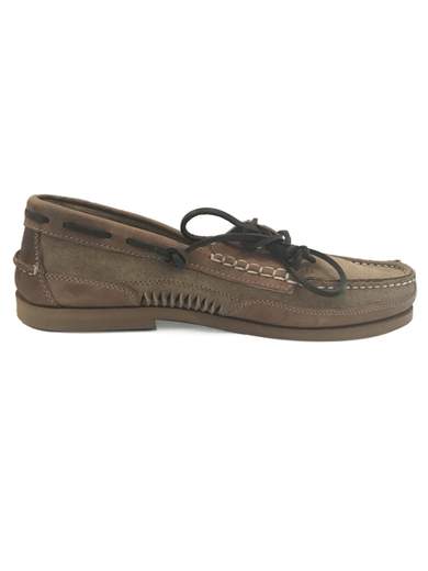 EL CHARRO 408 Brown Boat Shoes