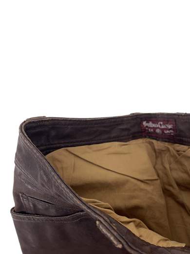 MARLBORO LC3105 Pantaloni in pelle