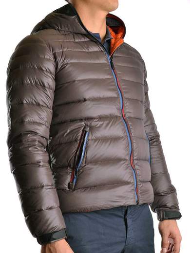 RIDERS ON THE STORM Piumino con cappuccio a chiusura totale