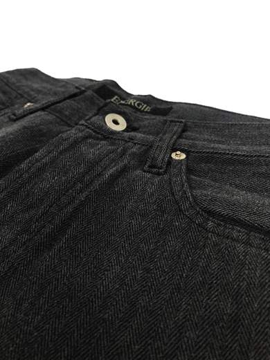 ENERGIE Branded Herringbone Jeans