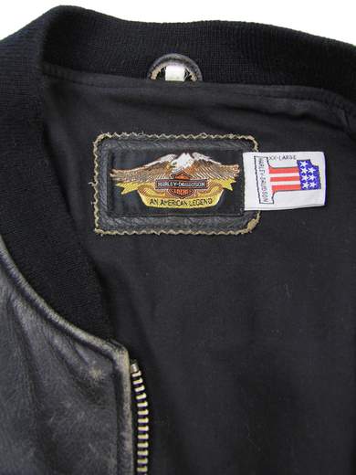 HARLEY DAVIDSON Victory Bomber in pelle