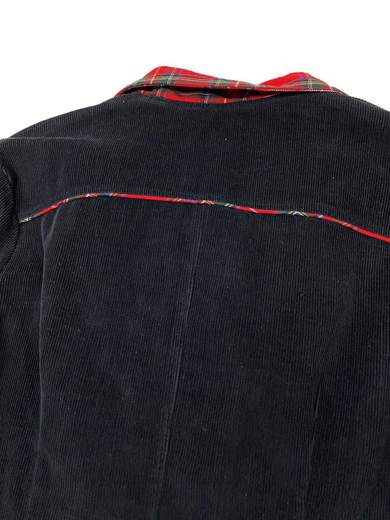 QUEEN OF DARKNESS JA1O44 Gothic Jacket with Tartan Touches