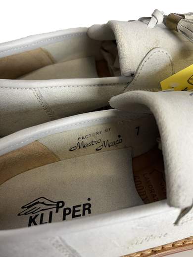 GIGOLÈ ARCHIVE Klipper 2749 mocassini in pelle con tasselli